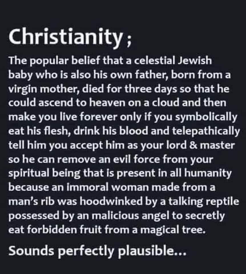 Snagged from FB, yet also accurate! Anything is possible