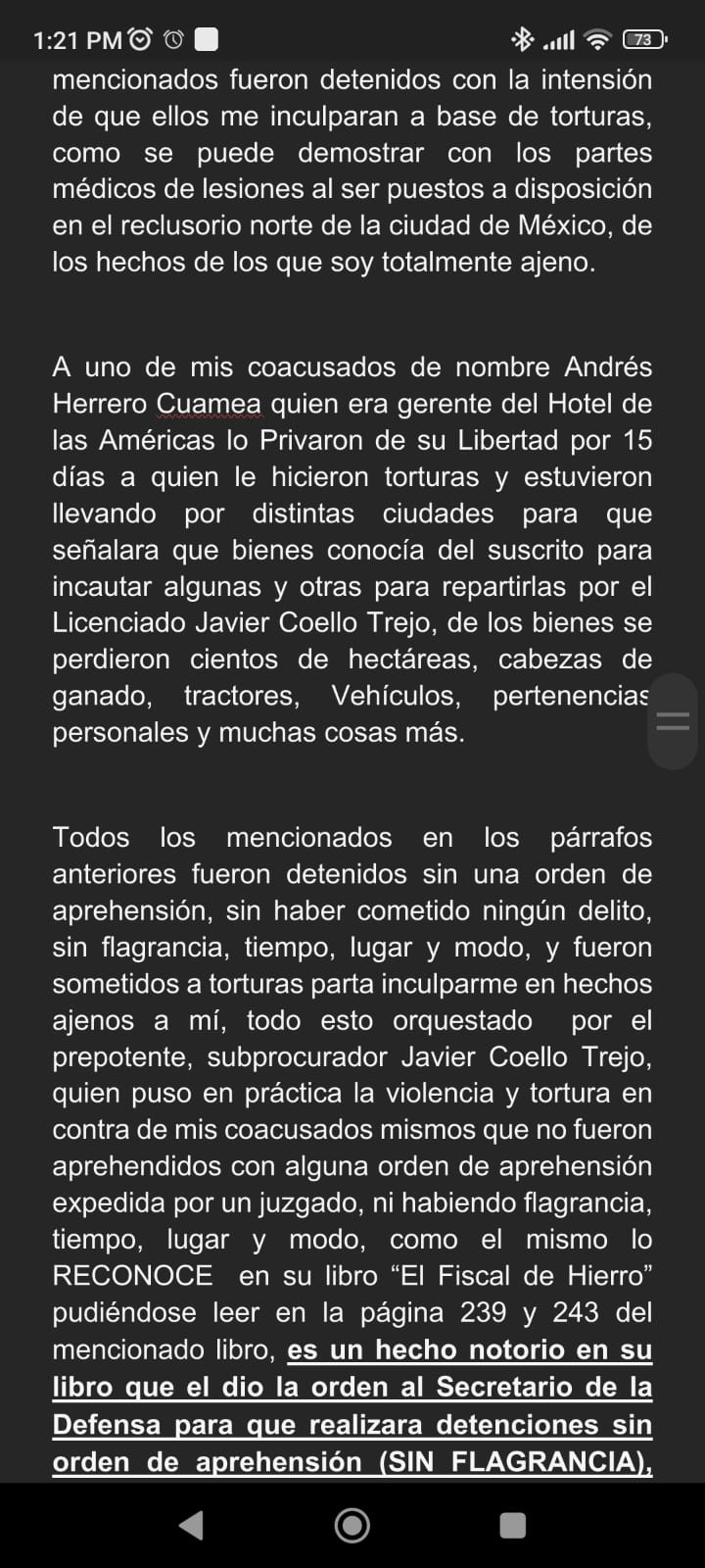 Miguel Felix Gallardo (MFGoficial1) / Twitter