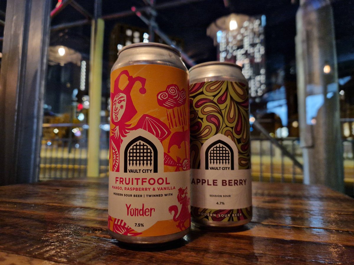 These two fruity little numbers from Vault City are flying out! Come grab 'em whilst you can!