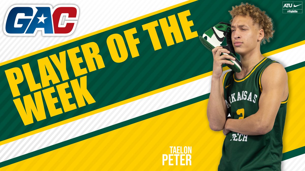 We mean...who else could the GAC Men's Basketball Player of the Week have been this week?!

🔲 21.0 ppg
🔲 7.3 rpg
🔲 1.3 apg
🔲 1.3 spg
🔲 1.0 bpg

🗞️ arkansastechsports.com/news/2022/12/5…

#FightOn