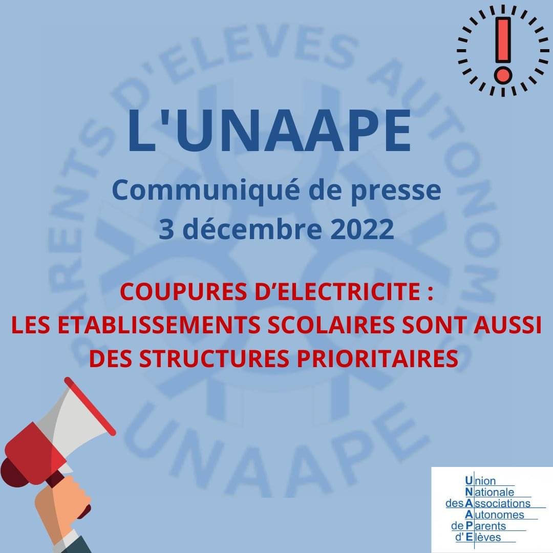 UNAAPE NATIONALE tweet media