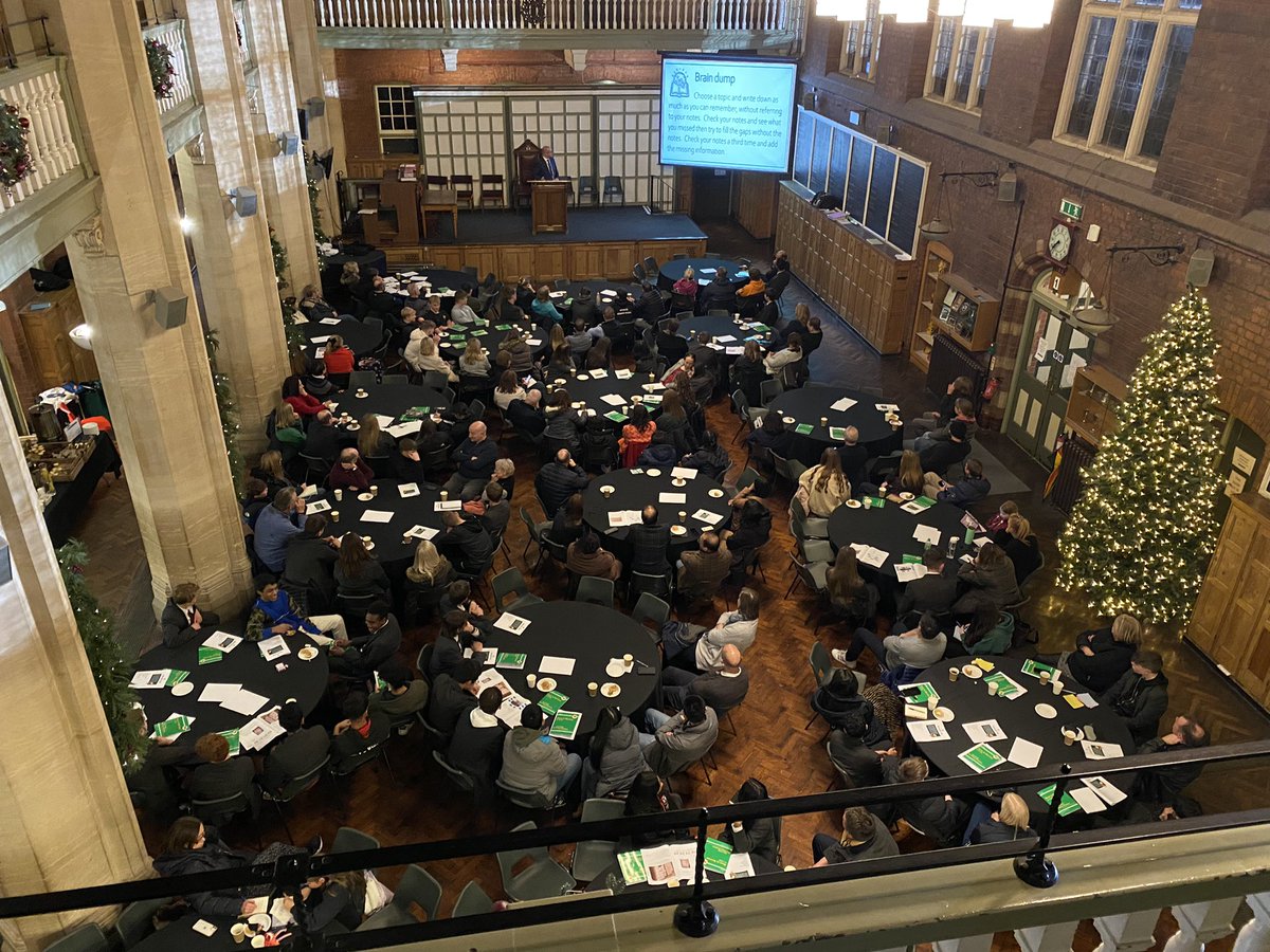 There are well over 200 in attendance at our Y11 and Y13 Student and Parent Revision Workshop <a href="/Hymers_College/">Hymers College</a>. Hopefully lots to take away with regard to techniques, physical environment, digital detoxing and timetable planning! Thanks to all involved in running tonight’s event!
