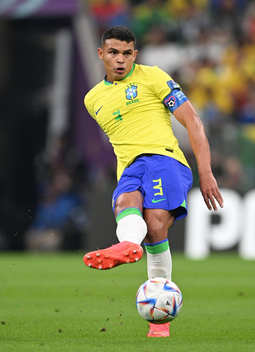 Squawka's tweet photo. At 38 years and 74 days old, Thiago Silva is the oldest player to provide an assist so far at the 2022 World Cup.

Magnificent pass from O Monstro.

#FIFAWorldCup https://t.co/Faqaam9Uj5