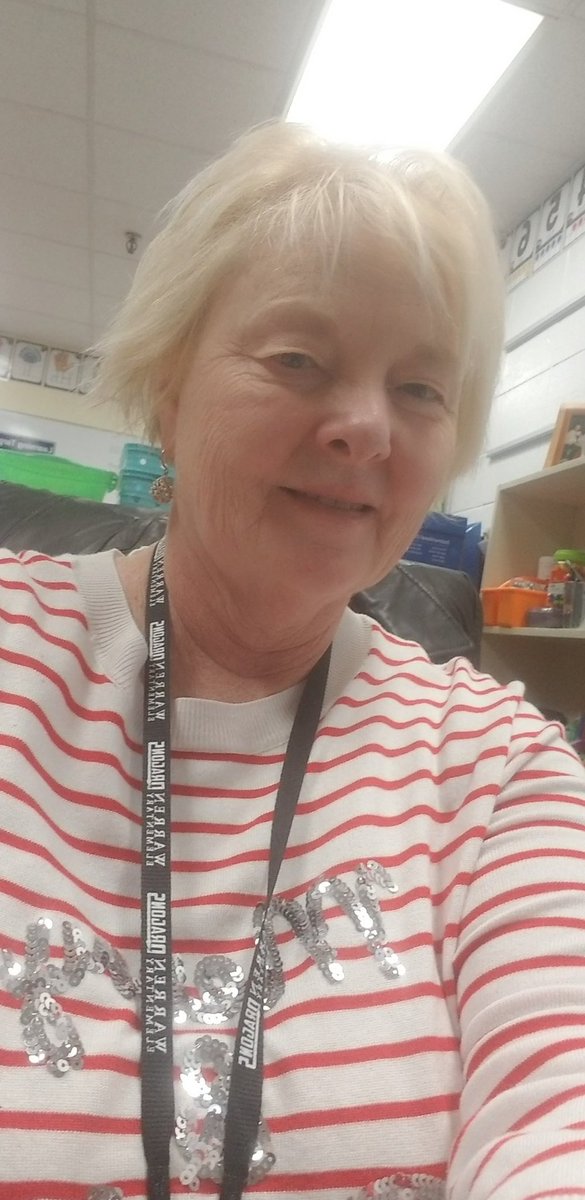 bowserminor's tweet photo. Merry and bright for #candycane day @WarrenElementary. https://t.co/m0opxwJuJG