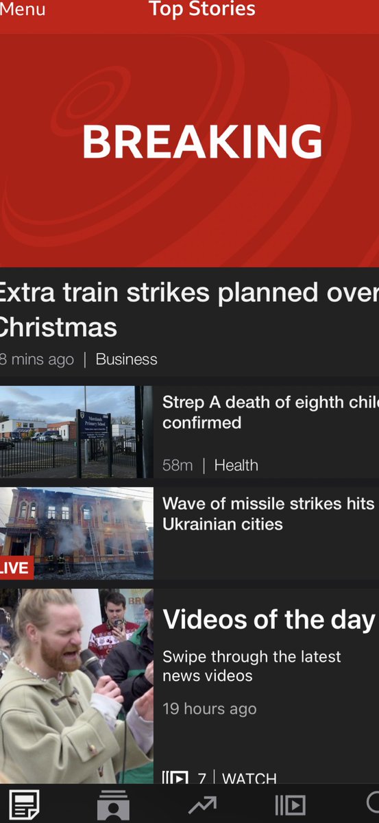 This is too much! The BBC uses a photo of Ukrainian bombing of Donetsk to illustrate Russian strikes. I live near this building. It was hit last night by Ukraine. How can they get away with this! My jaw has dropped!