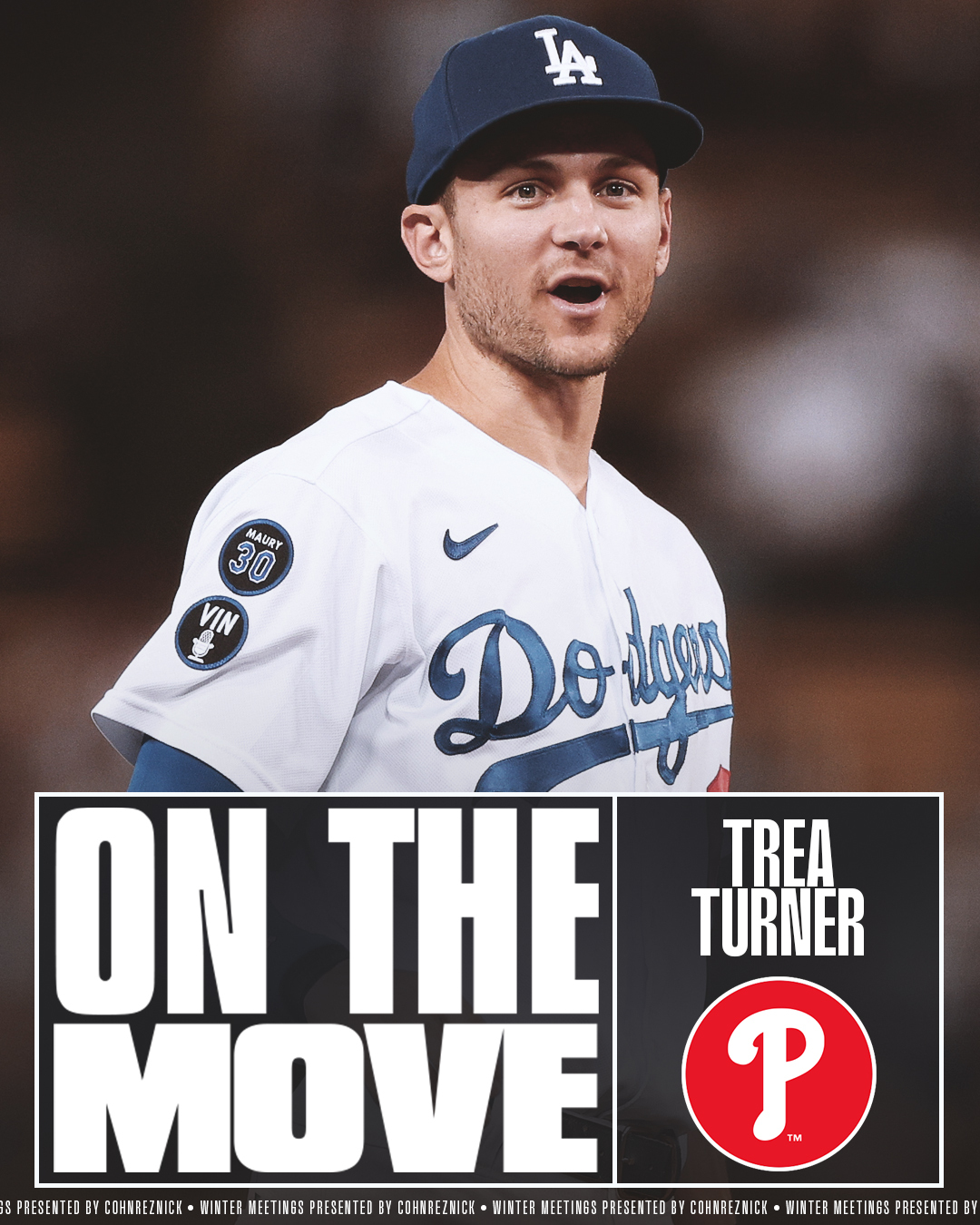MLB on X: The NL champs are loading up. Trea Turner, Phillies reportedly  agree to an 11-year deal, per @feinsand.  / X