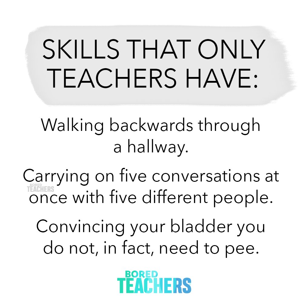 Bored Teachers tweet media