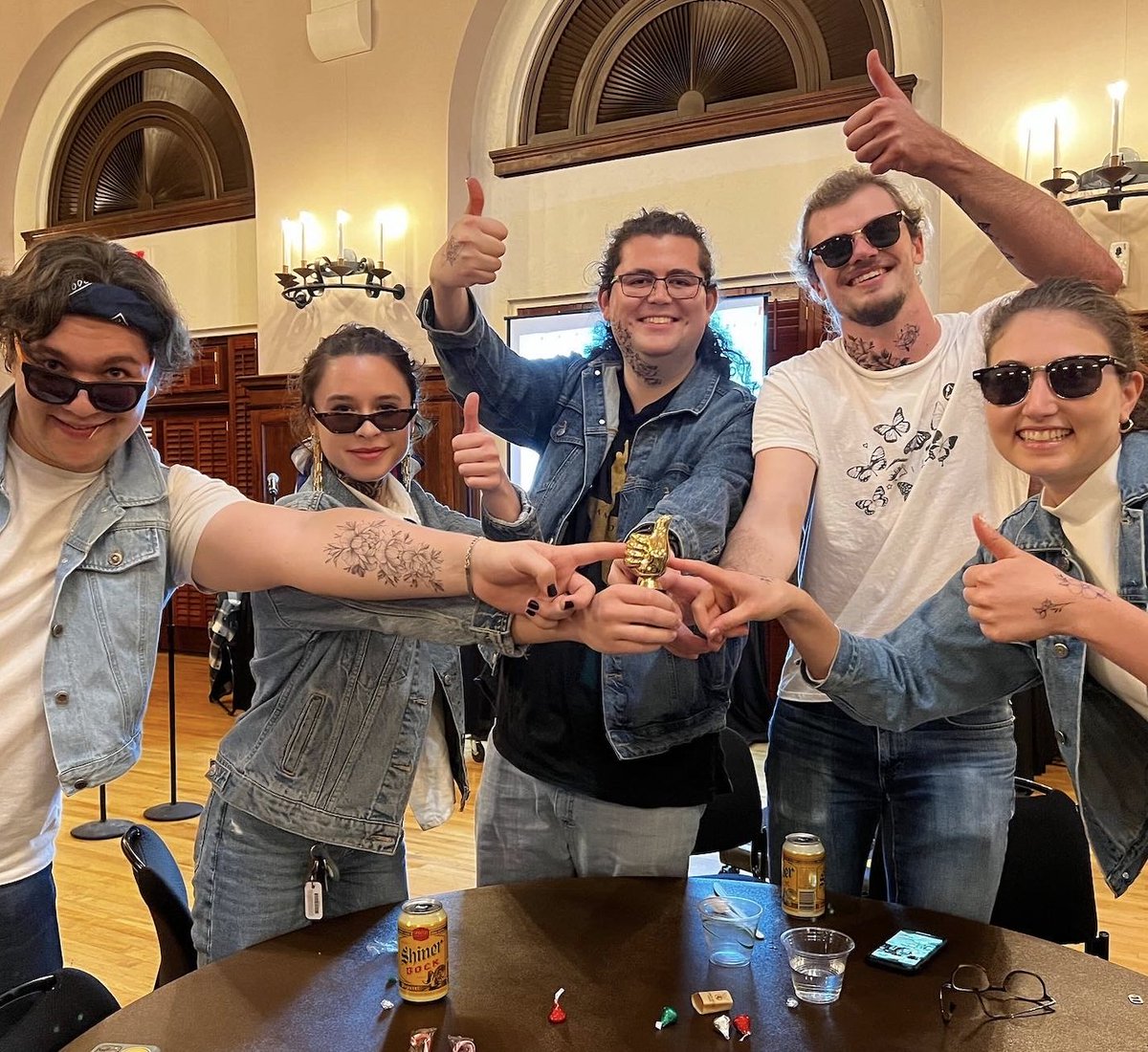 Congrats to our Rose Group karaoke representatives for winning the karaoke competition at the department Christmas party 🥳🥳🥳