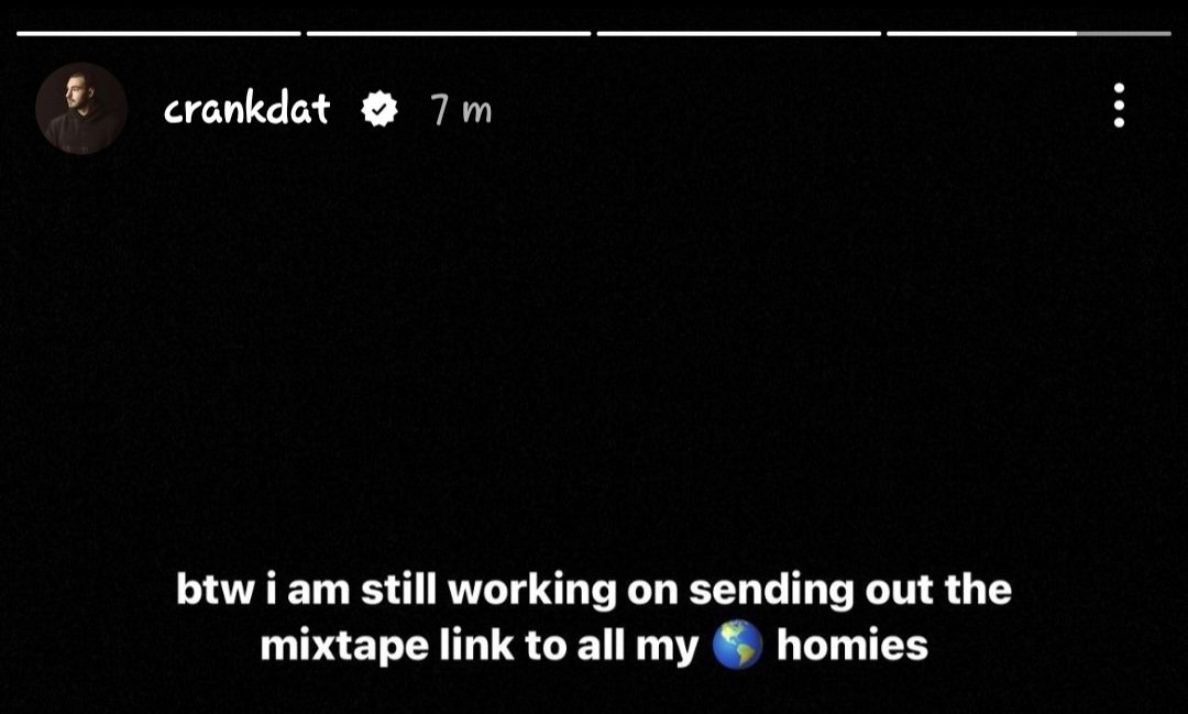 notclyv's tweet photo. I think @crankdat read my mind, i was about to ask this question
I really hope us π fans will soon hear the #remixmachine in full!!! https://t.co/8RsQWs0qVz