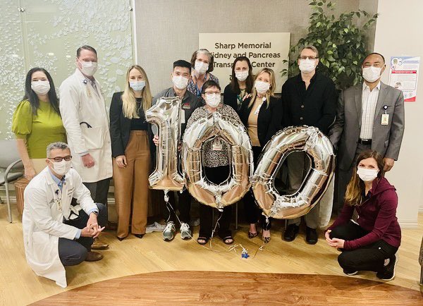Dr_Faravardeh's tweet image. Congratulations to entire SHARP Kidney and Pancreas Transplant team for reaching a great milestone of 💯 transplants for the year (and counting), while still maintaining the highest quality patient care and outcomes.

Sharp.com
@sharphealthcare
#TheSharpExperience
