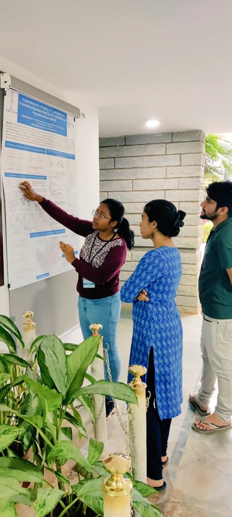 DebashreeBora07's tweet photo. This is the first poster presentation in my academic life @jncasr. Indeed a good experience and realising the fact that explaining to others clears your own doubts as well as arises many more questions too! https://t.co/UhGUHT80rn