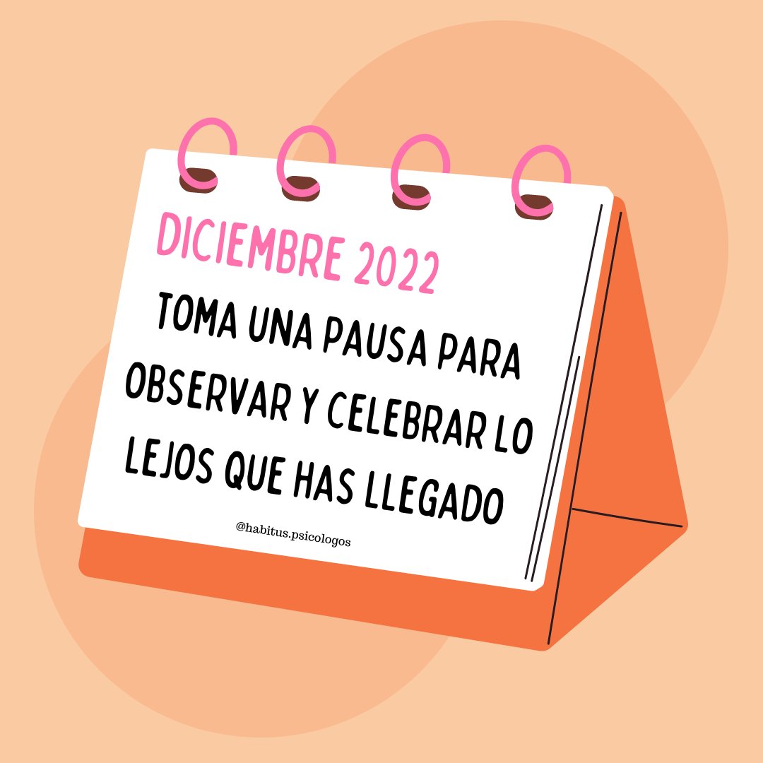 HabitusP's tweet photo. A pocos días de terminar el año. Vale la pena parar por un momento y celebrar cada logro que tuviste en este año. Si fue un año difícil, te abrazamos, no estás sola(o) ✨ https://t.co/7NRs6rsyZ8