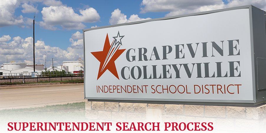 GCISD's tweet photo. The GCISD Board of Trustees is requesting feedback from the community as it searches for its next superintendent. Please click the link below to take the survey, which will be open through 9 a.m. Thursday, December 15.

https://t.co/oFTWV4xcO7 https://t.co/rKwhddWxxQ