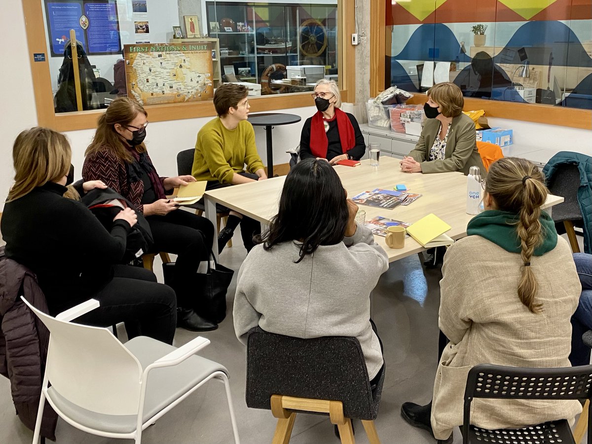 s_malcolmson's tweet photo. Frontline service providers save lives everyday. I appreciate hearing directly from them about what we can do to improve care &amp; address toxic drug crises, including today's meeting @VCHhealthcare's Overdose Outreach Team w/Fed Min @Carolyn_Bennett https://t.co/KItXRISCXQ