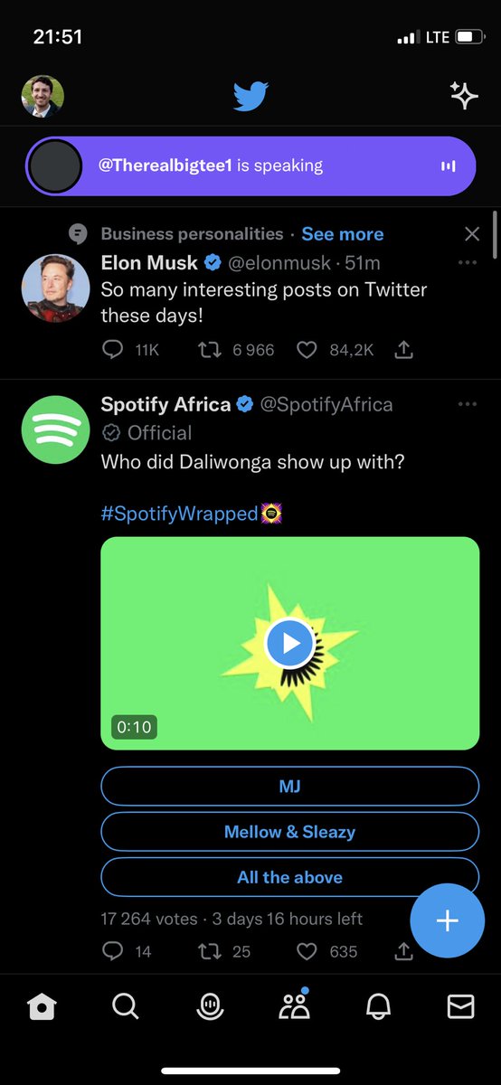 nickhedley's tweet image. I unfollowed you and also the “Elon Musk” tag, but you still pop up in every second post on my timeline. This time under “business personalities”. Make it stop!