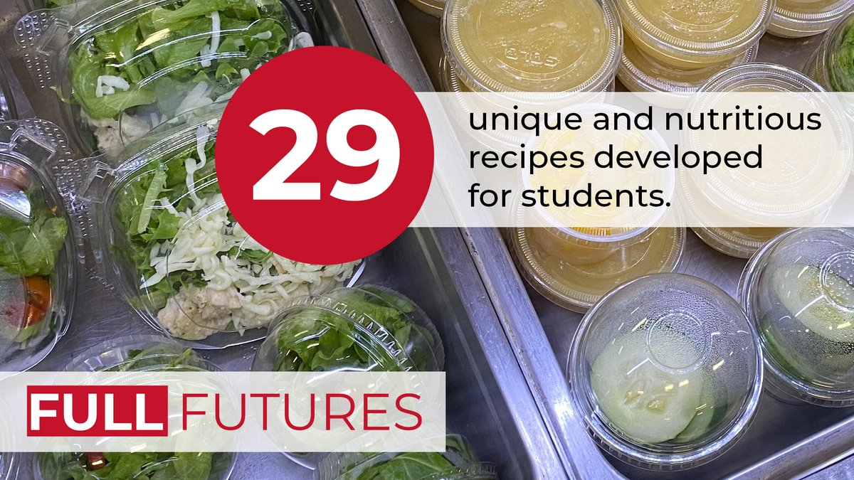 HealthierGen's tweet photo. Just wrapped! Learn more about year one of our #FullFutures partnership that’s advancing school nutrition in Camden, New Jersey—and we’re already off to a strong start in year two! We’re proud to support multiple partners in this important work. https://t.co/32qJMsCGeO https://t.co/7a9N0WbCzL