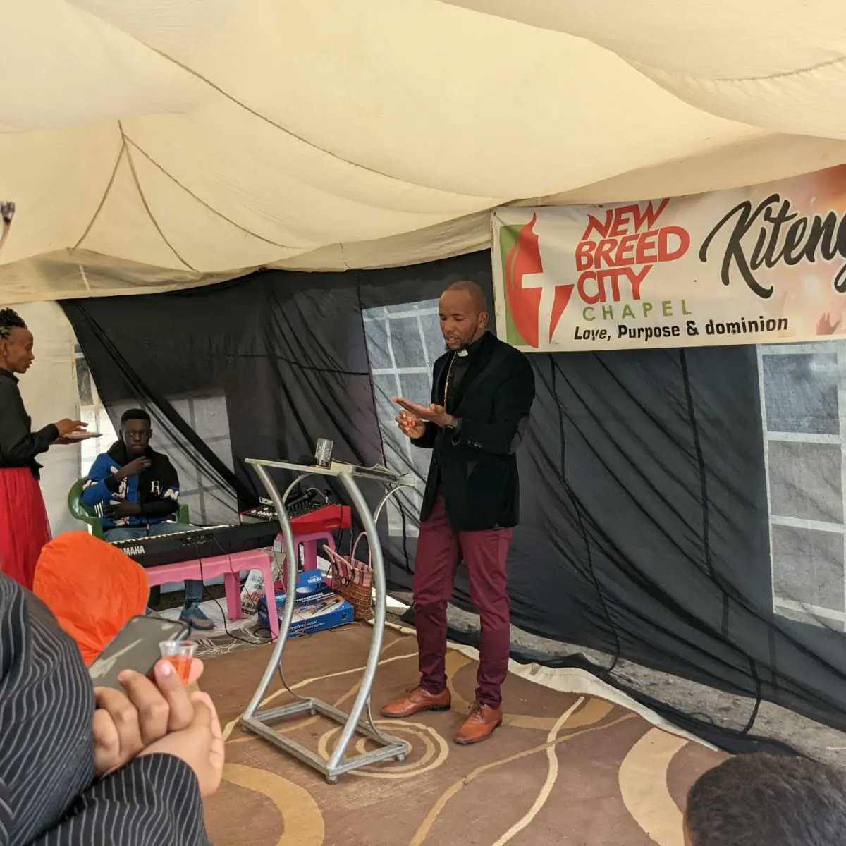 NBCKitengela's tweet photo. There is something about the house of GOD and the message about JESUS!

We thank GOD for New Breed City Chapel Kitengela.

#KitengelaForJESUS
#HolyCommunionSunday https://t.co/9mDZrwaPMd