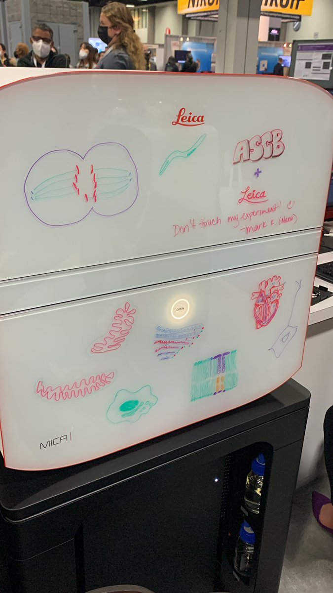 #MicaArt at #CellBio2022 @LeicaMicro Booth 1619

Stop by to make your mark! 👩‍🎨