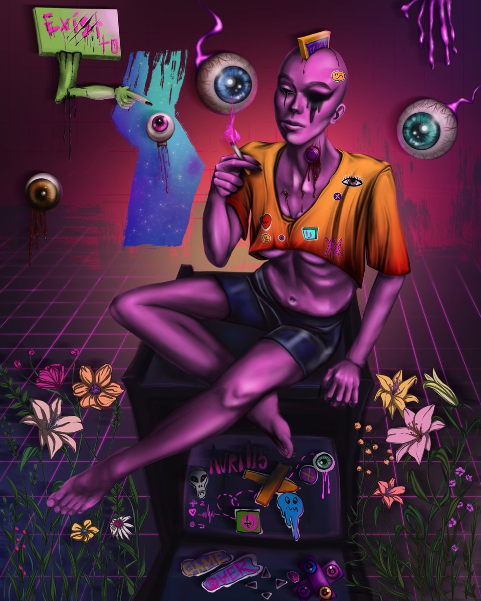 HelenaART23's tweet photo. 🤍NEW DROP🤍
Life Is Over
You will definitely find a way out, even if it doesn't exist! Just go through your game to the end, even if it's endless
My fan Art for @avril15NFT S3
Buy Now 0.19 ETH
Reserve 0.11 ETH
Description and link 👇🏼
On @foundation https://t.co/w7jFH6JY3k