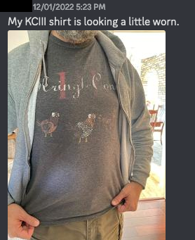 JF0LKINS's tweet photo. The HYPE in the @KringleCon discord channel is PALPABLE!

https://t.co/l4bk8HHDSn https://t.co/HAm5dQiK1u