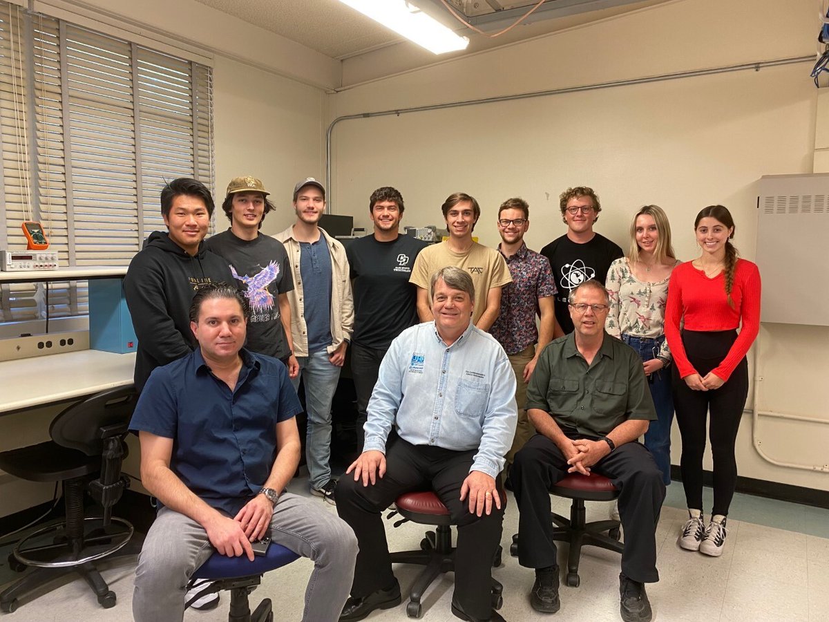 OWLIntegrations's tweet image. Last week Kevin Nottberg, the designer of the flight electronics for SpaceDucks 2, cultivated a new batch of students at #CalPoly who are interested in contributing to the open-source firmware, #ClusterDuckProtocol. 🦆 🦉 🛰
#cdp #opensource #community #lora #spaceducks