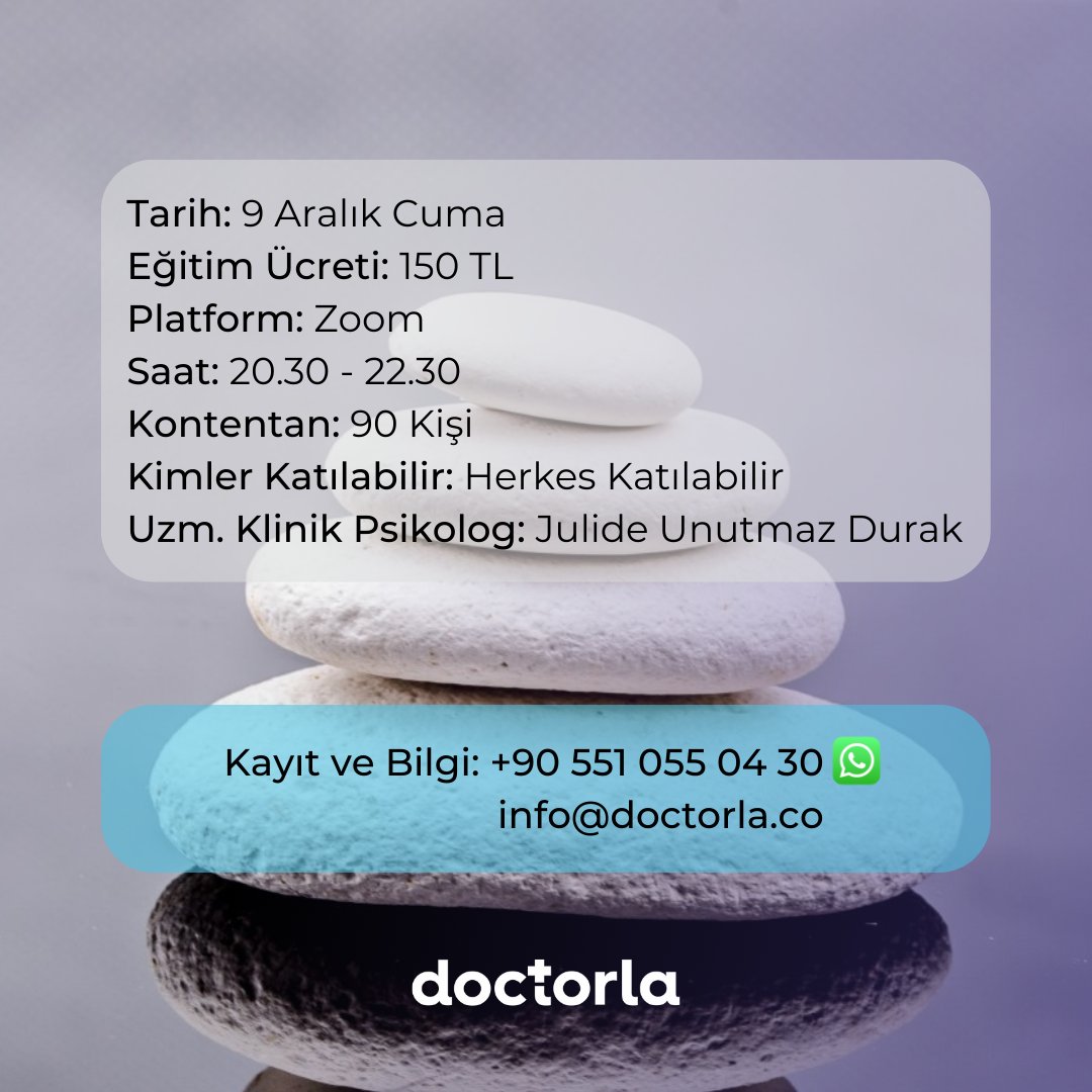 Uyuyamıyor, düşüncelerinizle başa çıkamıyor, endişelerinizden kurtulamıyor olabilirsiniz. Hatta boğuluyor gibi hissedip, öldüğünüzü düşünebilirsiniz.

Şema Terapi Sayesinde Anksiyete Ve Panik Atak İle Başa Çıkabilirsiniz!

Kayıt ve Bilgi: 
+90 551 055 04 30
info@doctorla.co