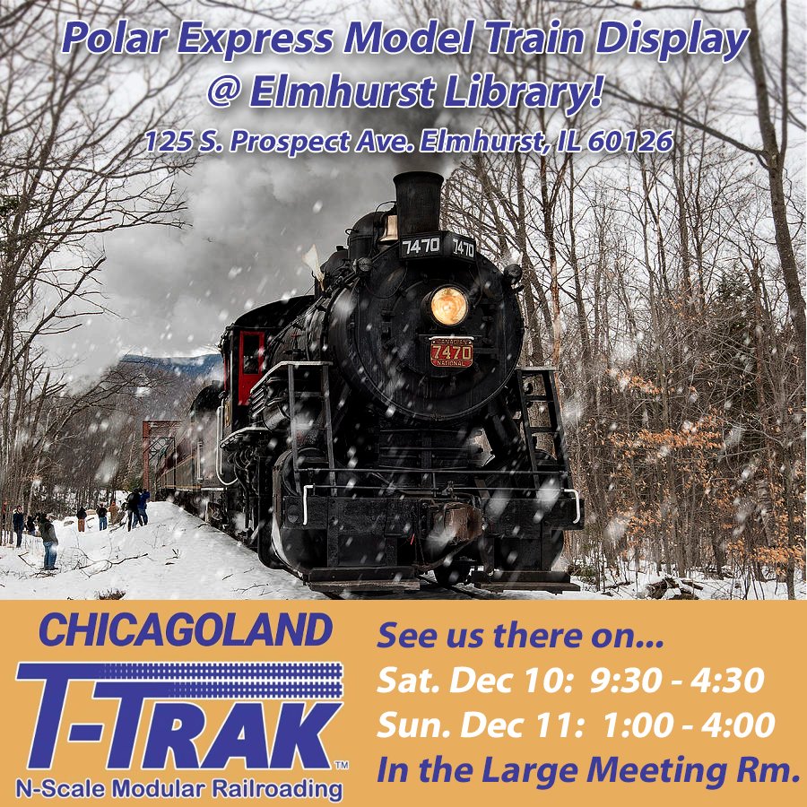 Come check out some Kato Trains at the Elmhurst Library in Illinois featuring a pre-production sample of our N Scale 'Big Boy' locomotive!