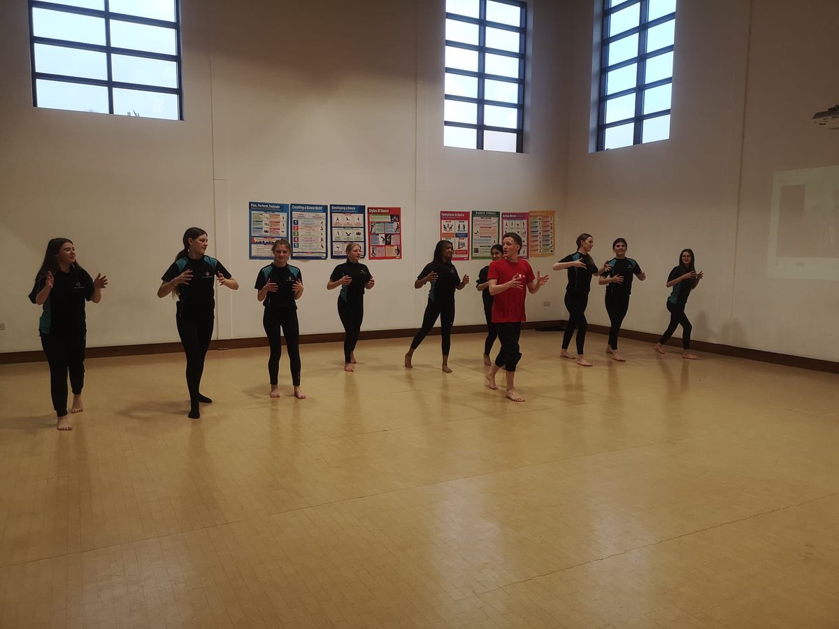 A huge thank you to <a href="/nydcompany/">NYDC</a> who came into the academy today to lead an inspiring workshop to our Year 10 Performing Arts Students. They thoroughly enjoyed it and gained lots of creative ideas. 🩰😊#dance #creativity
