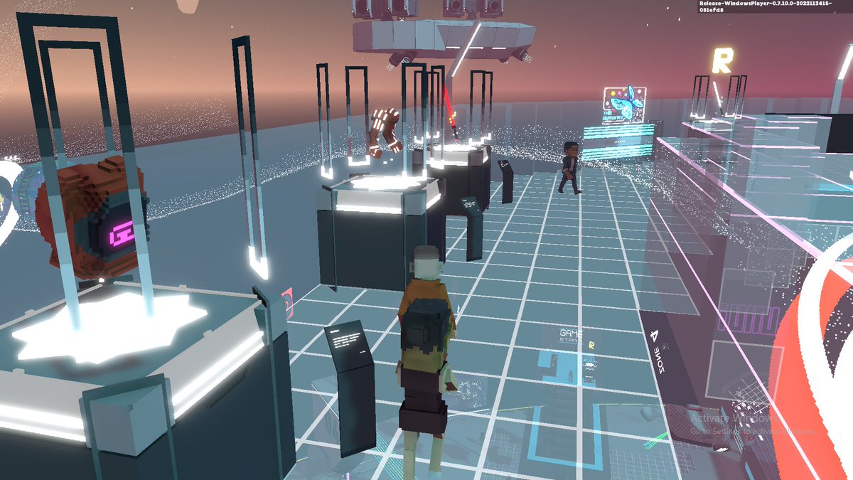 swipaji's tweet photo. @TheSandboxGame @cubeunited @kleague @MetaToyDragonZ @anicube_ent I dived in the K-verse mini event! 👇⛩ https://t.co/6BwFTsruY4