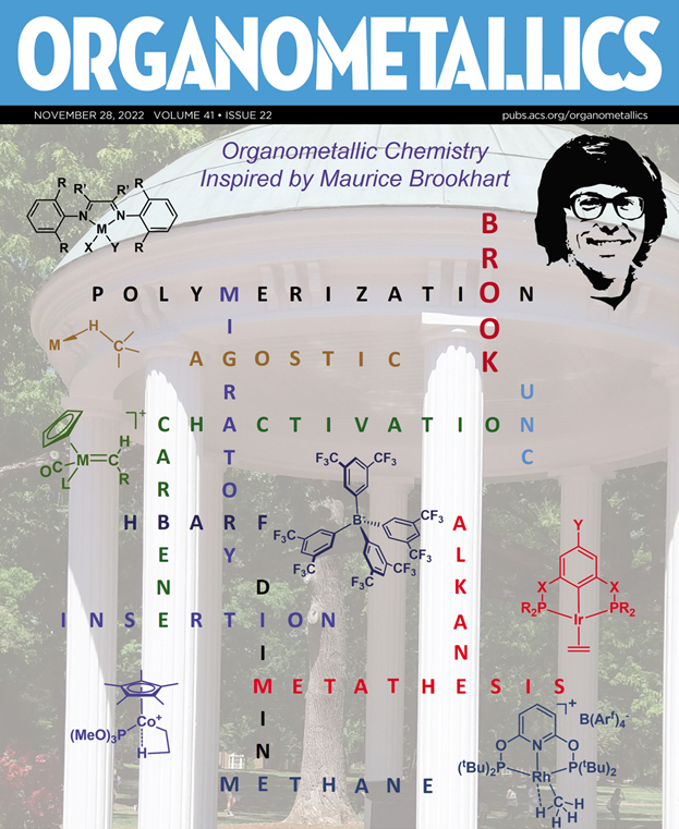 Orgmet_ACS's tweet photo. Held over for a second big week, our must-see Special Issue "Organometallic Chemistry Inspired by Maurice Brookhart." Read the profile by @PedroJPerez65 and @CrankyOldBiddy https://t.co/RMp656hlGg and check out all the inspiring articles honoring Brook https://t.co/KagjlrB1hC https://t.co/f39ODPOLCg