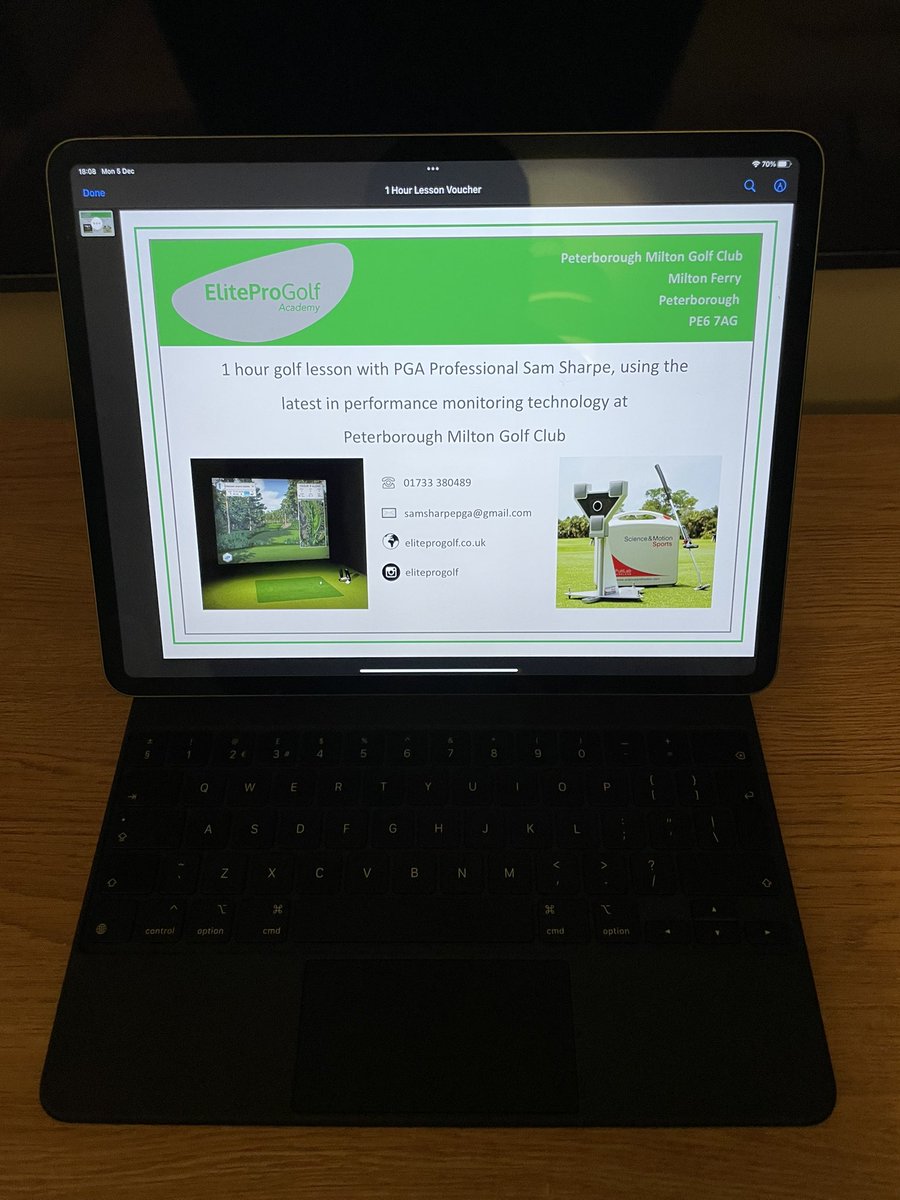 Lots of vouchers being sent out at the moment ⛳️🎄 

Looking for gift ideas this Christmas? Get in touch!