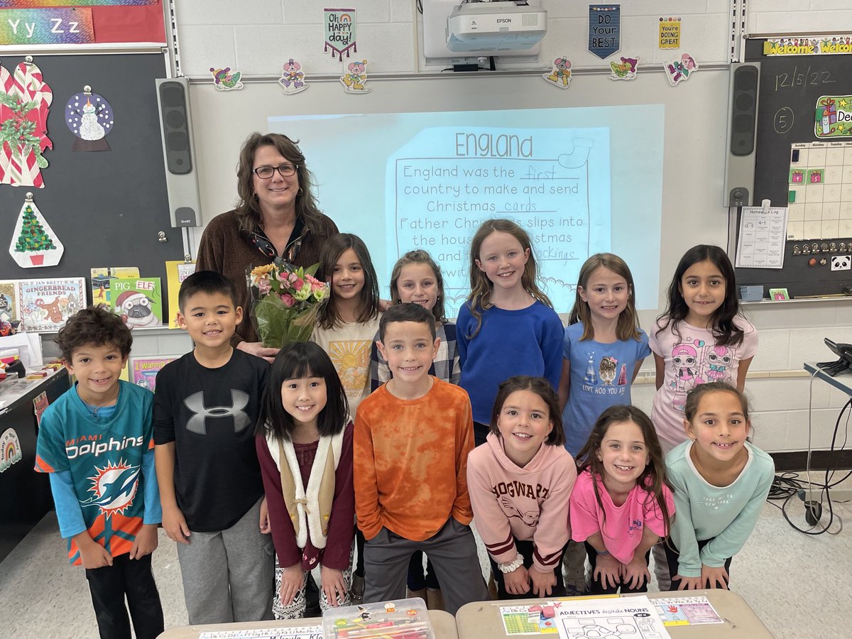 ParkRidgeSupt's tweet photo. And at East Brook … the 22-23 Teacher of the Year - Ms. Leslie Litke. (Gr. 2)! Congratulations! #CommunityFriendshipKindness https://t.co/5PQ5Y5QGJ0