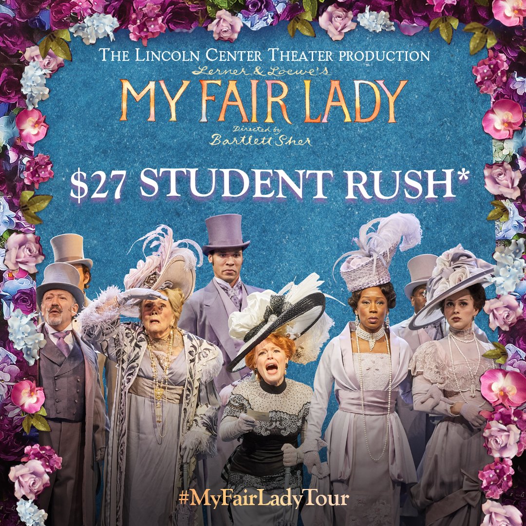 mscopas's tweet photo. $27 RUSH* tickets available for @tamu students to MY FAIR LADY perfs (Dec 6-7) in Rudder Auditorium. Call @MSCBoxOffice or visit https://t.co/kjROx9dPd2. 🎟 
*Limit 2 tickets. Not valid for tickets already purchased. Must present valid TAMU Student ID.
#OPAS50 #Aggieland https://t.co/zcYUByr5Ge