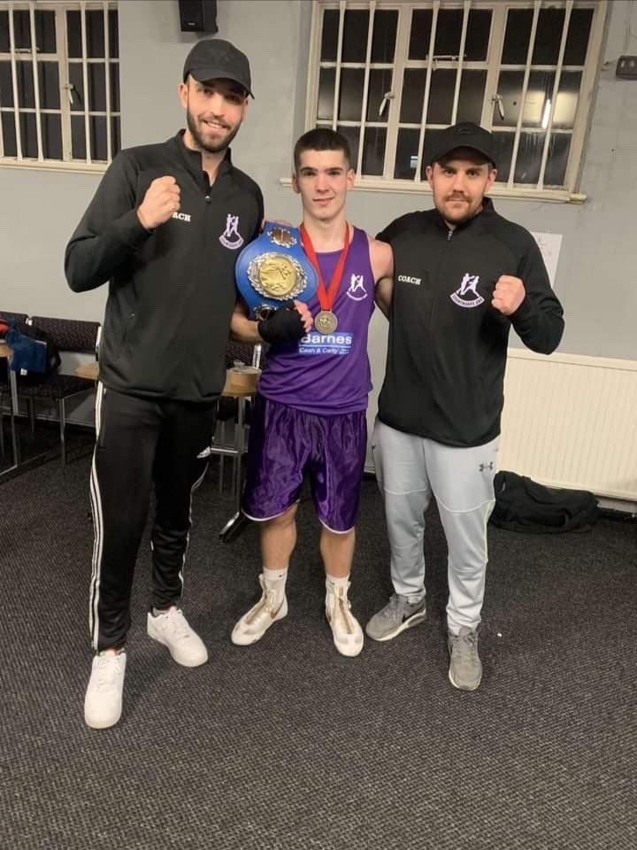 Well done to Year 11 student Janis who fought to defend his regional East Midlands under 75kg belt on Saturday. He won by a 3:2 unanimous decision. Great work 🙌 #boxing 🥊