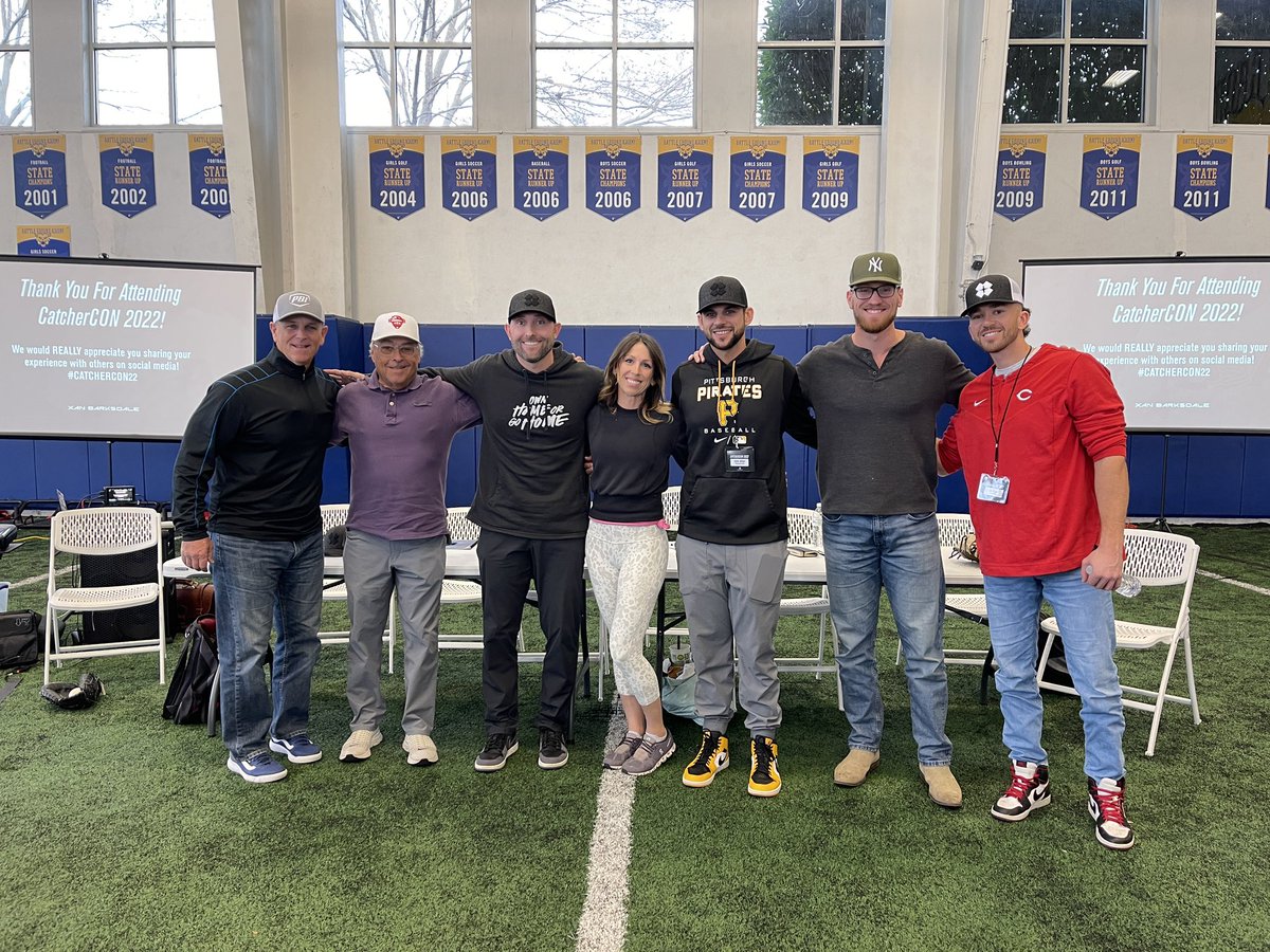 xanbarksdale's tweet photo. That’s a wrap on #CatcherCON22!
Thanks so much to everyone in the catching community who came together to make this an awesome event!
If you’ve never been you REALLY need to consider it. We had a lot of new faces this year who told me “I’ll be here every year.” https://t.co/tiAzBKfL90