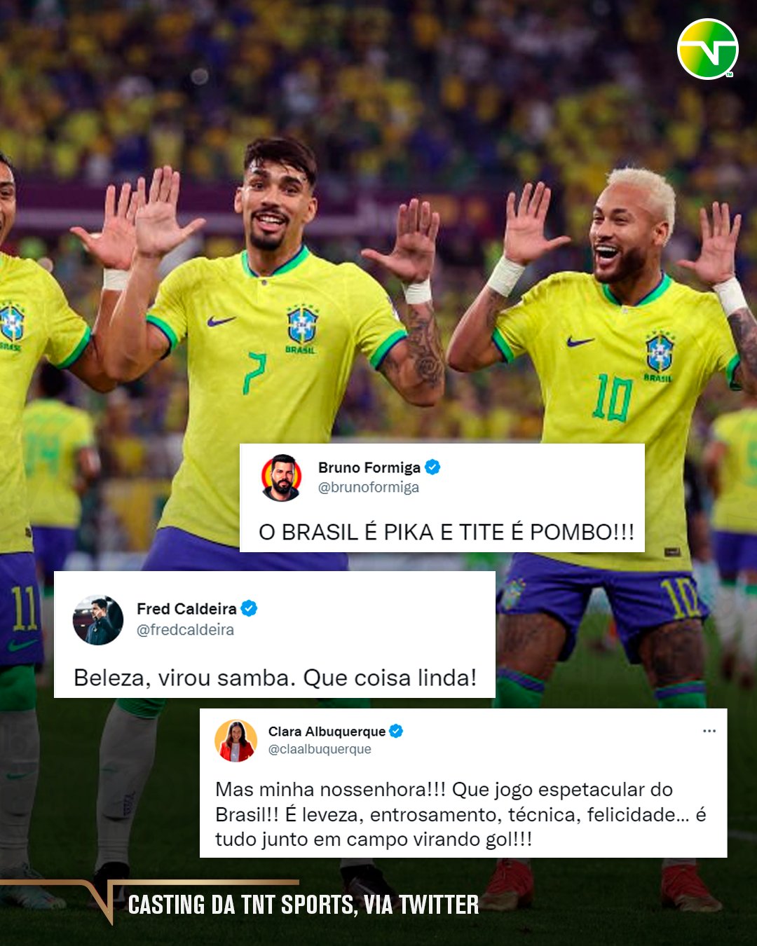 QUE MORAL, HEIN?! 😂🤝 Até o perfil - TNT Sports Brasil