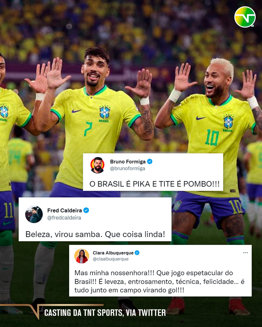 TNT Sports Brasil - Se ficar p*** é pior! 😂😂