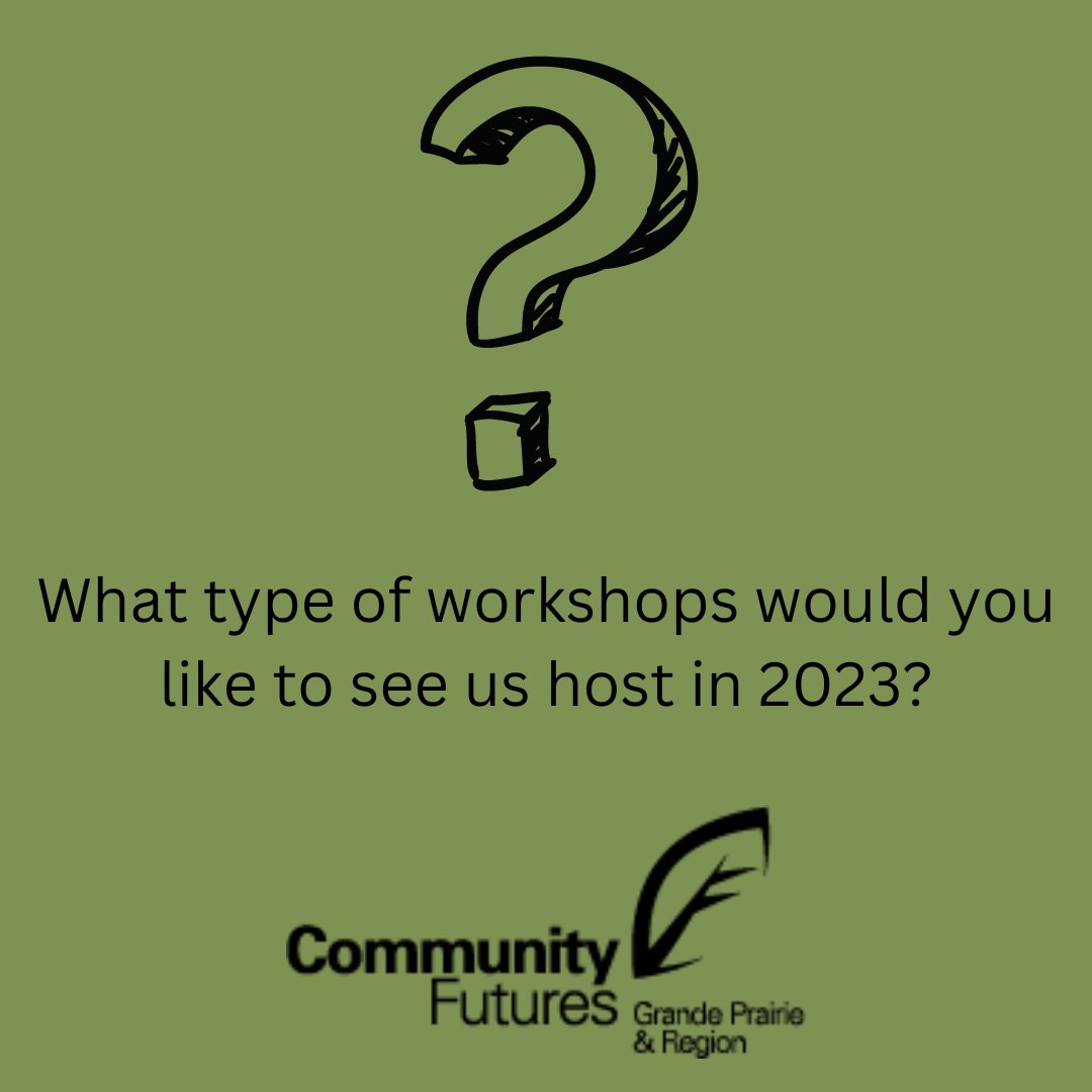 We love hosting workshops! Give us your suggestions! 
#workshopwednesdays #business #entrepreneur #grandeprairie