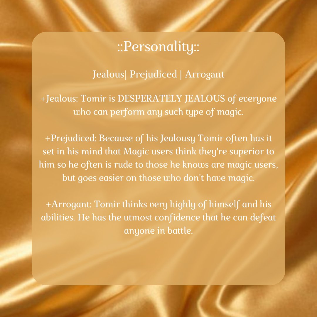 FragmentofMagic's tweet photo. Meet the Antagonist of Fragments of Magic: Tomir Crimsold!
#meetthecast #meetthecharacter #characterintroduction #FragmentsofMagic #writerslift #writersoftwitter #artistsoftwitter #2023debut https://t.co/XDYV5W8lpS