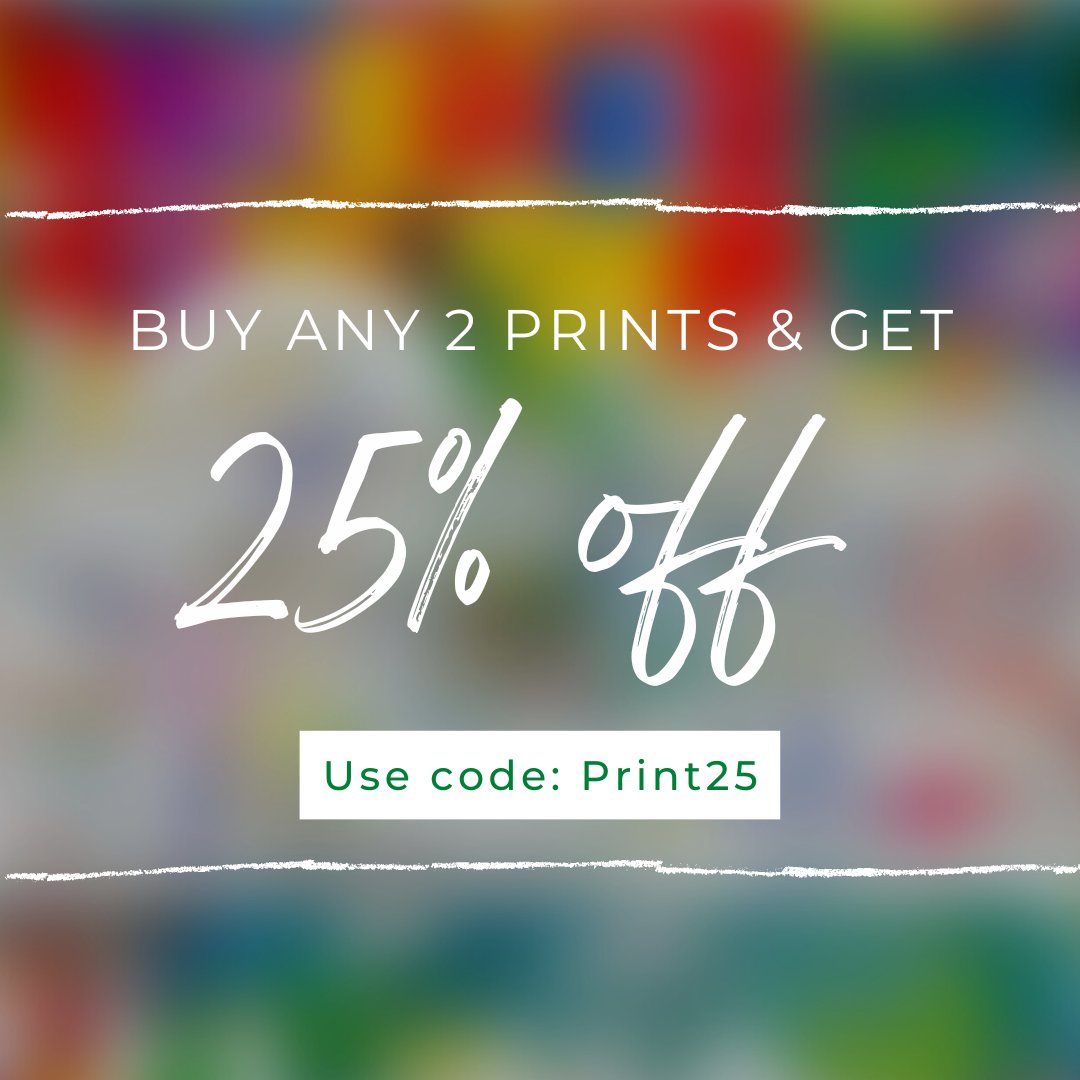 📣GET 25% OFF PRINTS📣
We're having one of our biggest #sales ever, so take advantage whilst you can🙌
Buy any two prints and get 25% off - what's not to love?!
Use code: Print25
Visit our website to start shopping now: rfr.bz/t5efuhp