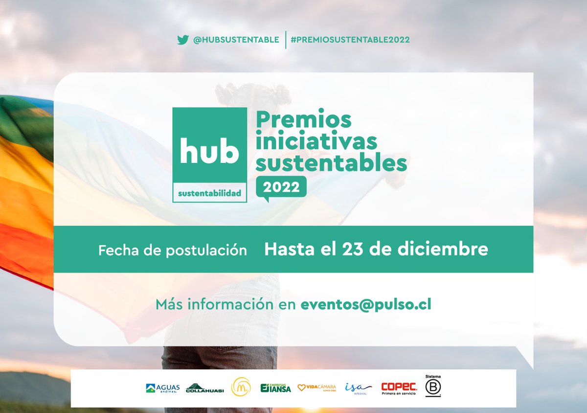 Llegó el momento más esperado del año: ¡Los premios Iniciativas Sustentables 2022, en su versión número 10! Toda la información de categorías y bases aquí 👇bit.ly/3iIEr9q