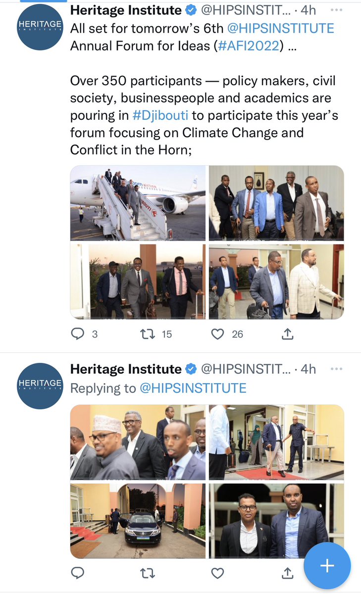 Somali_Lawyer's tweet photo. The term ‘elite’ has sadly lost its original #meaning in #Somalia’s #DAMSIMAD. These are supine #politicians, self anointed pseudo analysts and #SAHAN foreign #spies who are paying homage to the senile #dictator of #Djibouti at their #talkfest and to steal #climate scheme #funds. https://t.co/nGQGDxgXyj