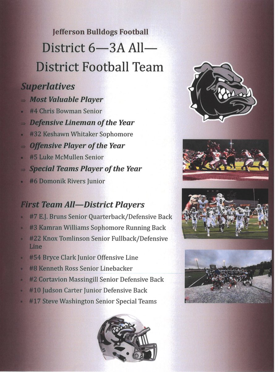 Jefferson Bulldogs Football tweet media