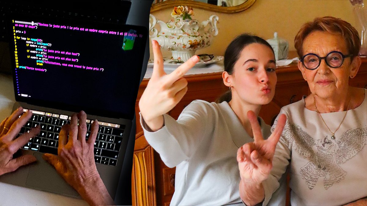 iciamyplant's tweet photo. Nouvelle vidéo :
JE FAIS CODER MA MAMIE DE 82ANS PTN😍 

https://t.co/GCjOcBzEGs
1 RT = 1 big up a mamie <333 https://t.co/TcoV0XRO0L