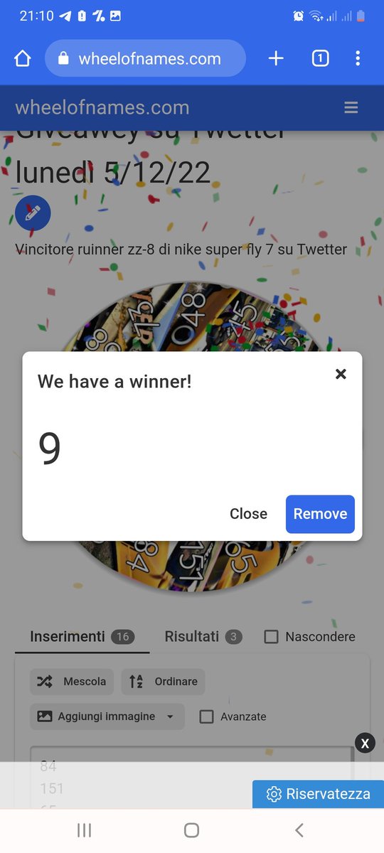 CarmiGera's tweet photo. congratulations to the winner @LorenzoVoghera https://t.co/JbCaGFuZ3Y