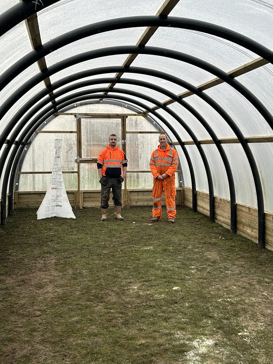 DrakiesPS's tweet photo. We are absolutely delighted with our ‘Polycrub’. Thanks to ‘The Raddery Trust’ &amp; our Parent Council for the financial support and to Steph and Iain for the work in the background (and installation). Now to find some green fingered children &amp; parents #Sustainable @HighlandCouncil https://t.co/oaoFvBvaW1