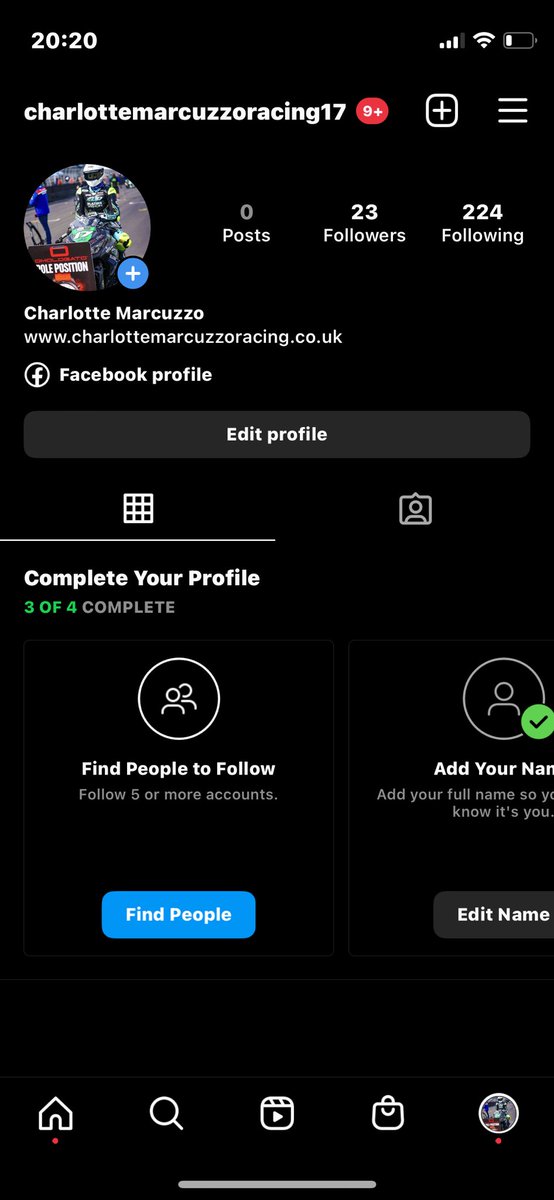 Just to let everyone know I have created a new Instagram account as my old one has been hacked. Please don’t send any messages to the old account as I cannot reply 💙