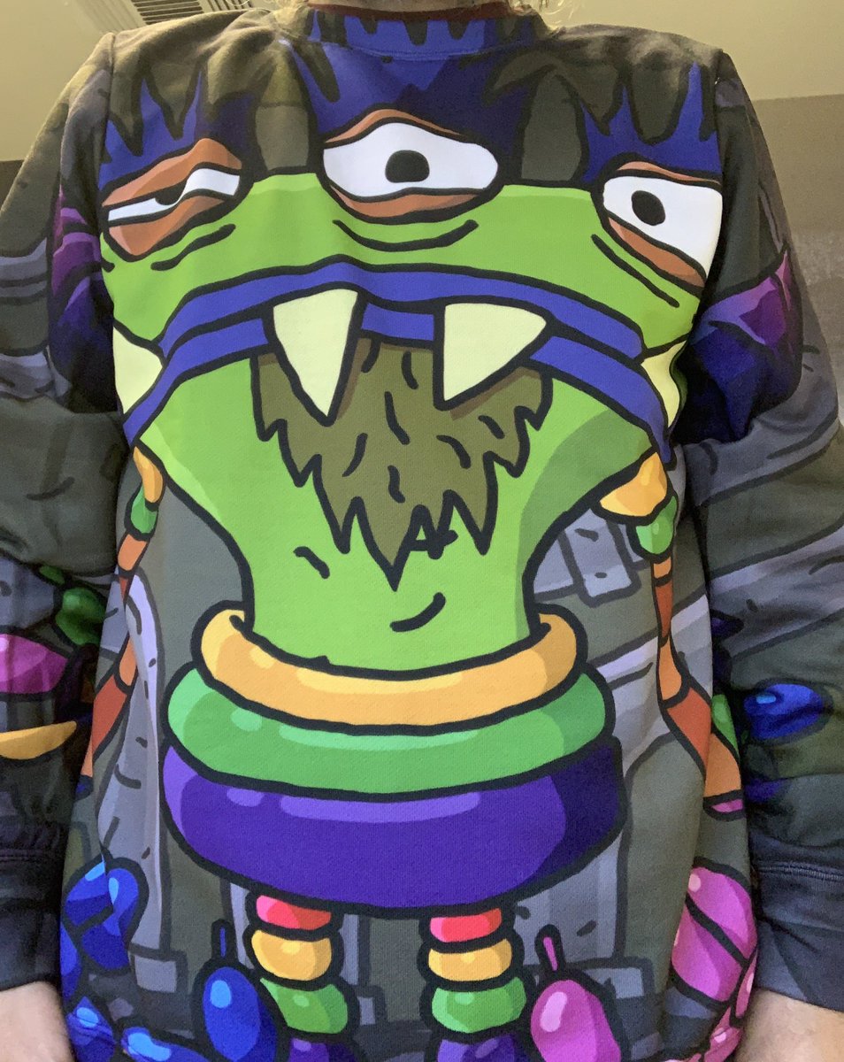 _reiffermadness's tweet photo. Thank you @GaborCsupo and the @CosaMonstraNFT team for the fresh new fit ;) haha truly enjoy this community, plan on getting my son a genesis monstra to go with his boss so he can get that augmented NFT drop! #MonstraMasher #CosaMonstra #NFT #NFTCommunity #PAOM https://t.co/2oMJNkC1Oi