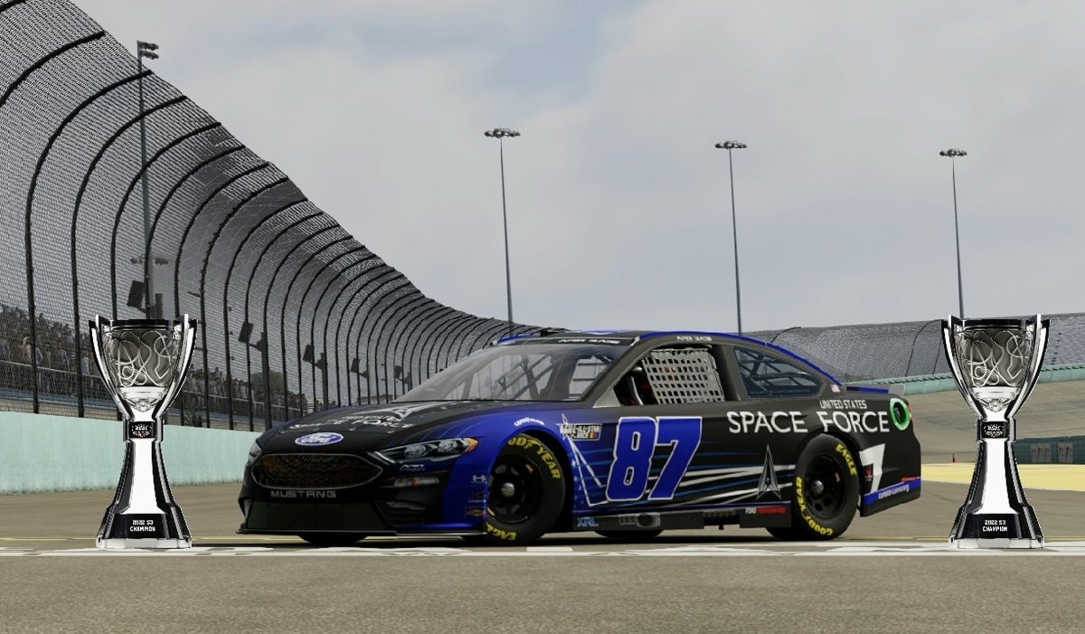Going two for two for AGRL NASCAR championships in 2022, @apex_blade87 brought it home P7 this past Saturday to secure his second AGRL NASCAR championship!