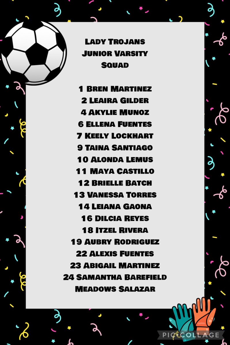 bisd_athletics's tweet photo. Your Varsity and Junior Varsity Lady Trojan Soccer Teams‼️ We can’t wait to see our ladies compete‼️
Go Lady Trojans Go‼️
#BISDElevate 
#BeeInSpireD 
#WeAreBISD
#BEEtheWHY https://t.co/WtZgh1oeZ5